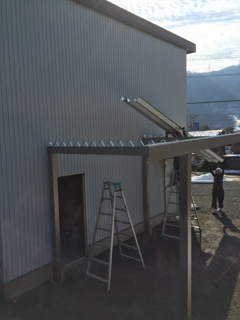 上石津町 カーポート工事