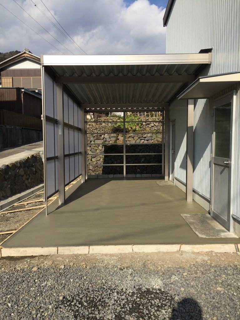 上石津 カーポート・外構工事