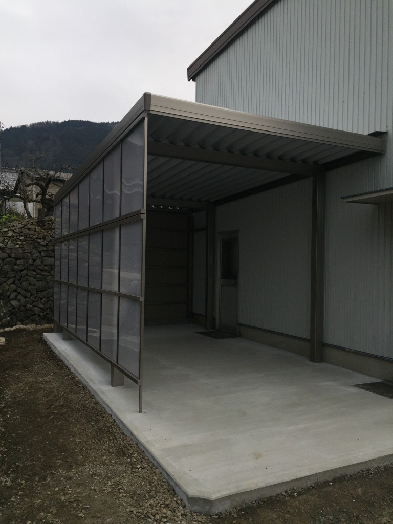 上石津 カーポート・外構工事