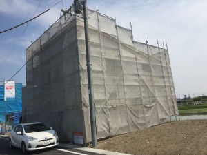 滋賀県愛荘町新築現場 滋賀県愛荘町新築現場