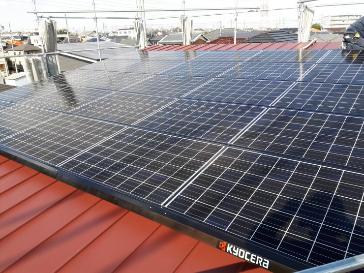 碧南市Ｍ様邸　太陽光発電設置工事