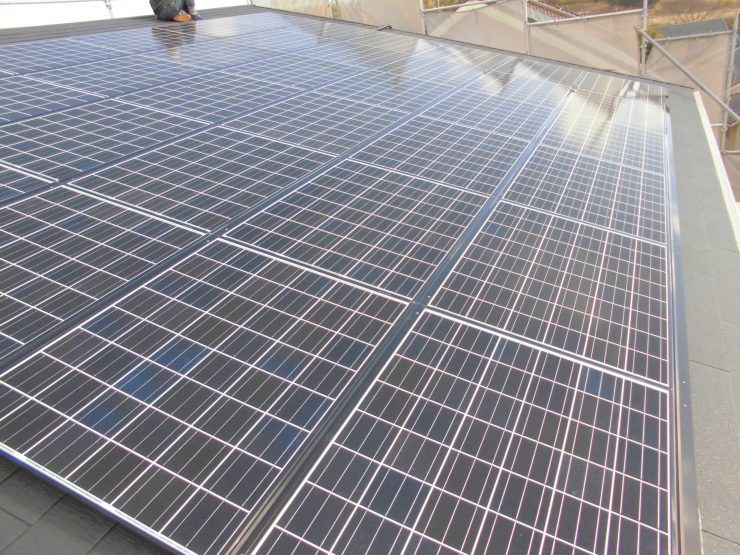 知多郡Ｋ様邸　太陽光発電設置工事
