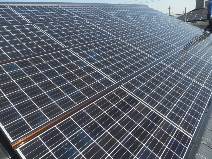 養老郡Ｎ様邸　太陽光発電設置工事