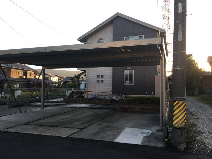 垂井町　カーポート工事