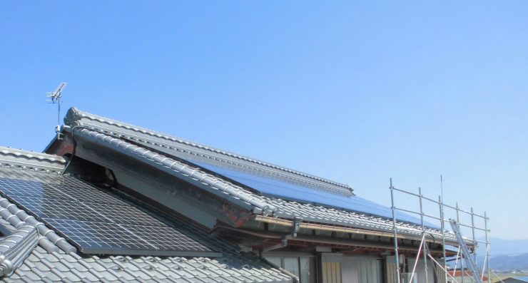 長浜市Ｕ様邸　太陽光発電設置工事