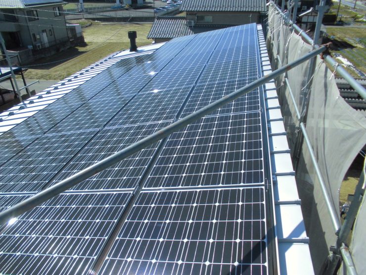 岐阜市S様邸　太陽光発電設置工事