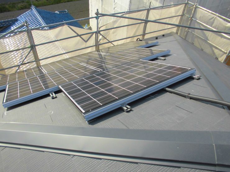 大津市Ｉ様邸　太陽光発電設置工事