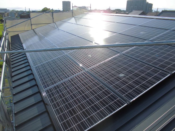 長浜市A様邸　太陽光発電設置工事