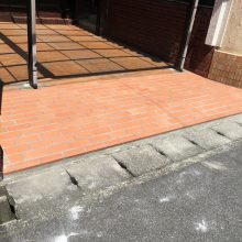 大垣市T様邸　タイル工事