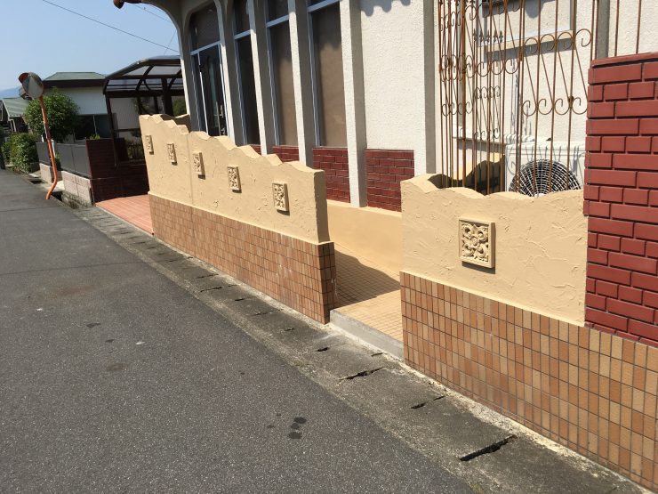 大垣市T様邸　タイル工事