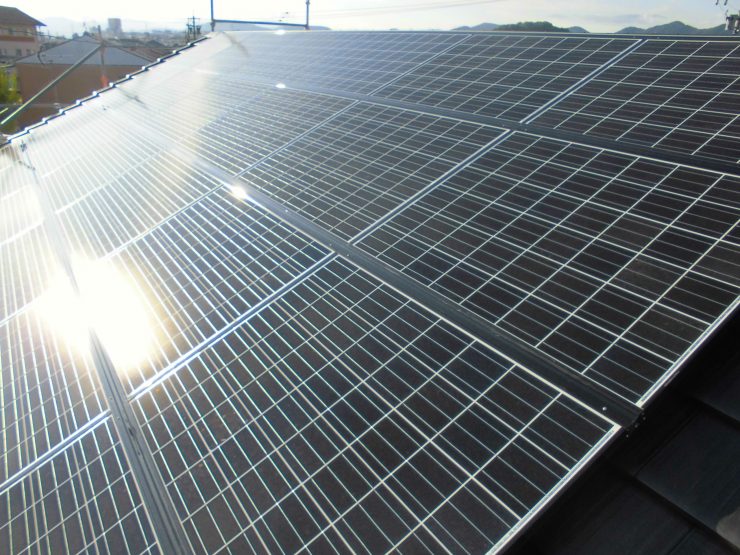 岐阜市N様邸　太陽光発電設置工事