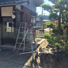 長浜市N様邸　テラス設置工事