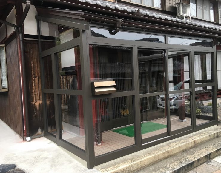 米原市O様邸　風除室工事