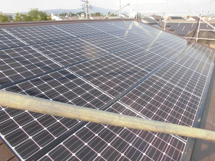 豊川市Ｉ様邸　太陽光発電設置工事