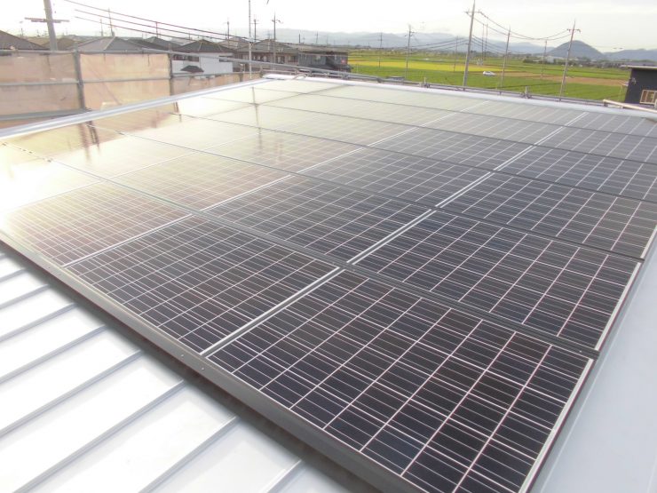 長浜市Ｅ様邸　太陽光発電設置工事