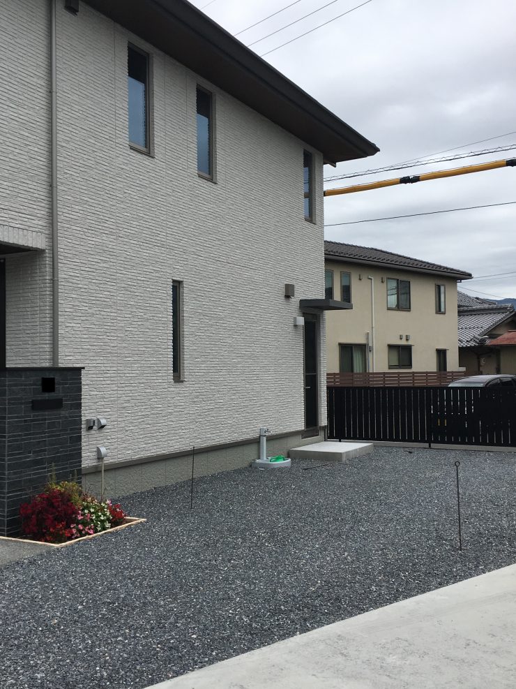 垂井町H様邸　カーポート工事