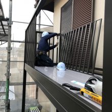 多治見市Ｉ様邸　バルコニー設置工事