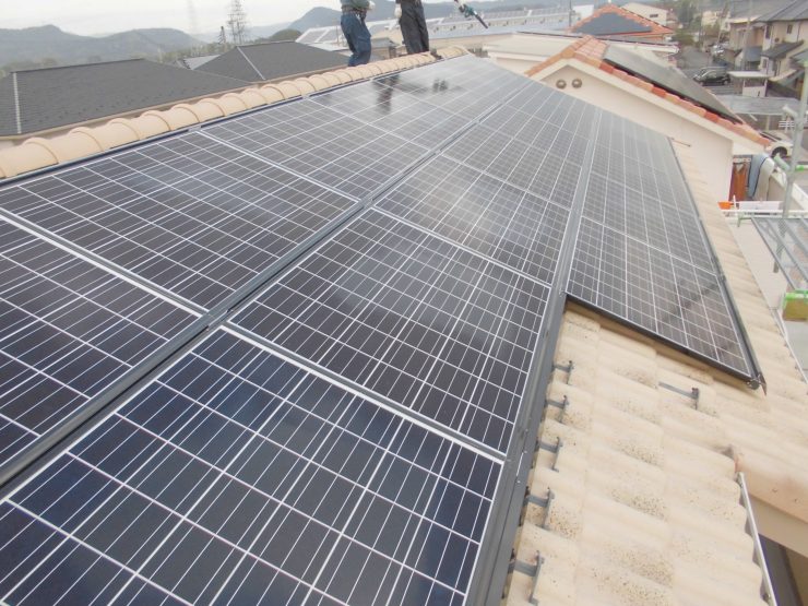 可児市Ｋ様邸　太陽光発電設置工事