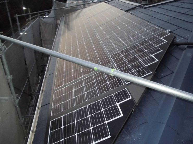 多治見市Ｓ様邸　太陽光発電設置工事