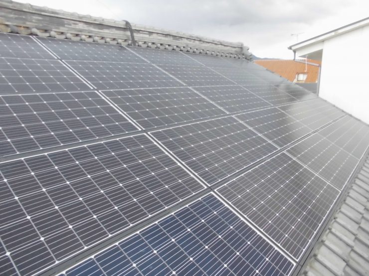 彦根市Ｋ様邸　太陽光発電設置工事