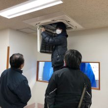 一宮市社会福祉施設様 エアコン更新工事