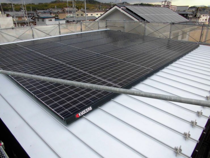 甲賀市Ｙ様邸　太陽光発電設置工事