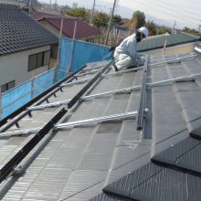愛西市Ｔ様邸　太陽光発電設置工事
