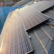 愛西市Ｔ様邸　太陽光発電設置工事