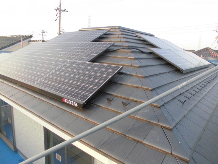 愛西市Ｔ様邸　太陽光発電設置工事