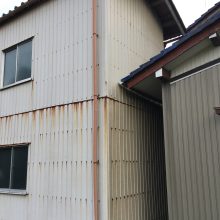 関ヶ原町M様邸　車庫塗装工事