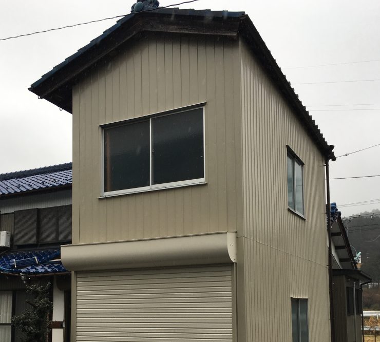 関ヶ原町M様邸　車庫塗装工事