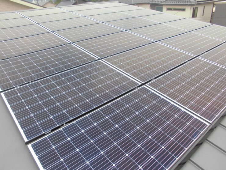 湖南市T様邸　太陽光発電設置工事