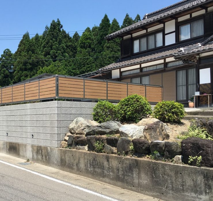 関ヶ原町N様邸　外構工事