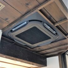 名古屋市西区 KIU hair service様 エアコン更新工事