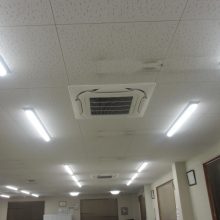 養老郡　石材会社様　エアコン更新工事