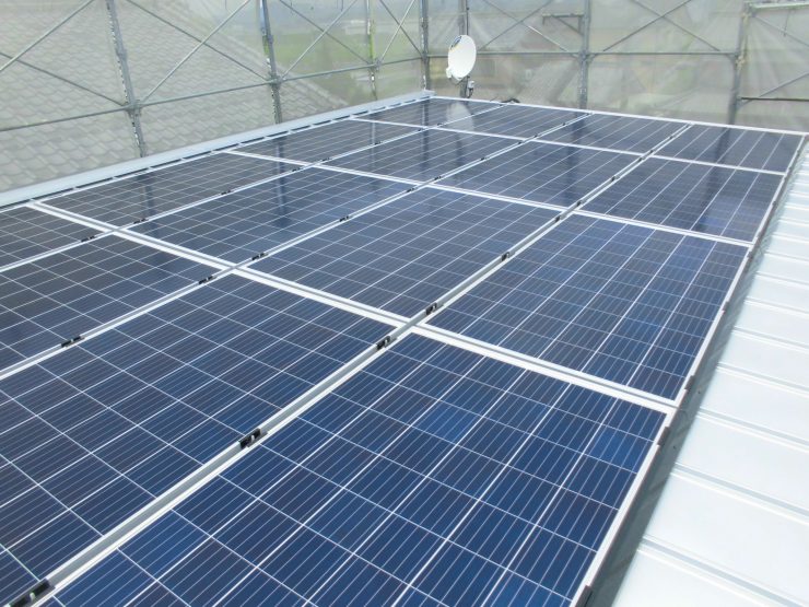 湖南市Ａ様邸　太陽光発電設置工事
