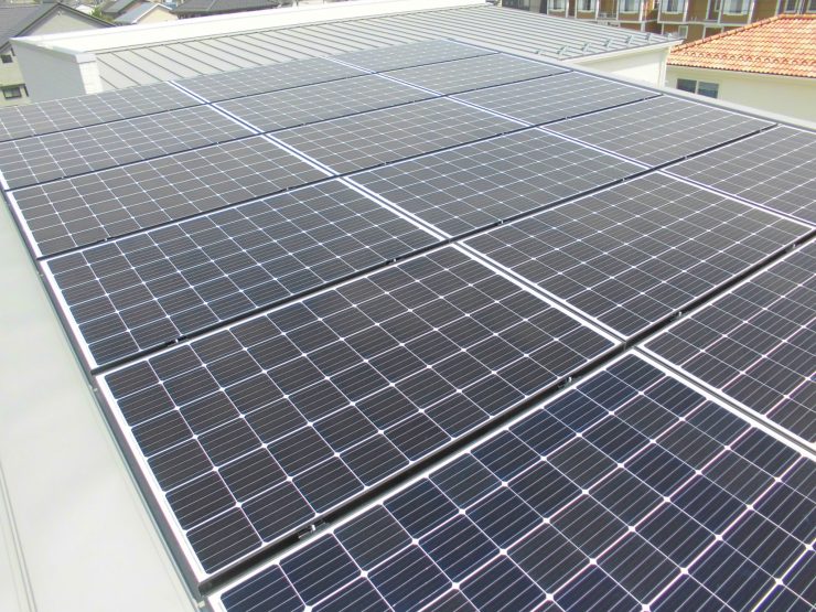 岐阜市Ｏ様邸　太陽光発電設置工事