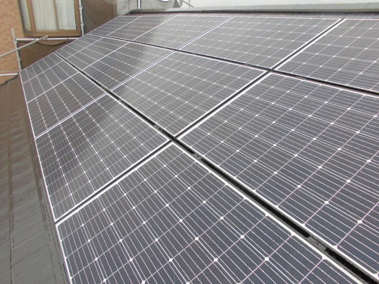 豊川市Ｉ様邸　太陽光発電設置工事
