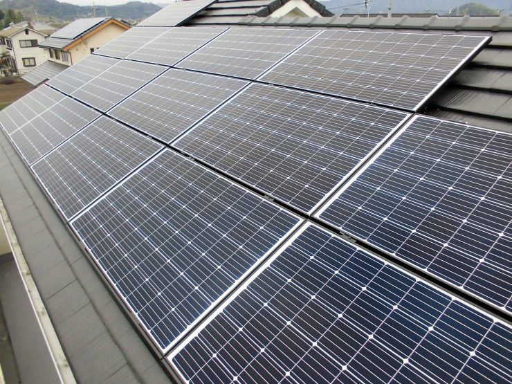 岐阜市Ｋ様邸　太陽光発電設置工事