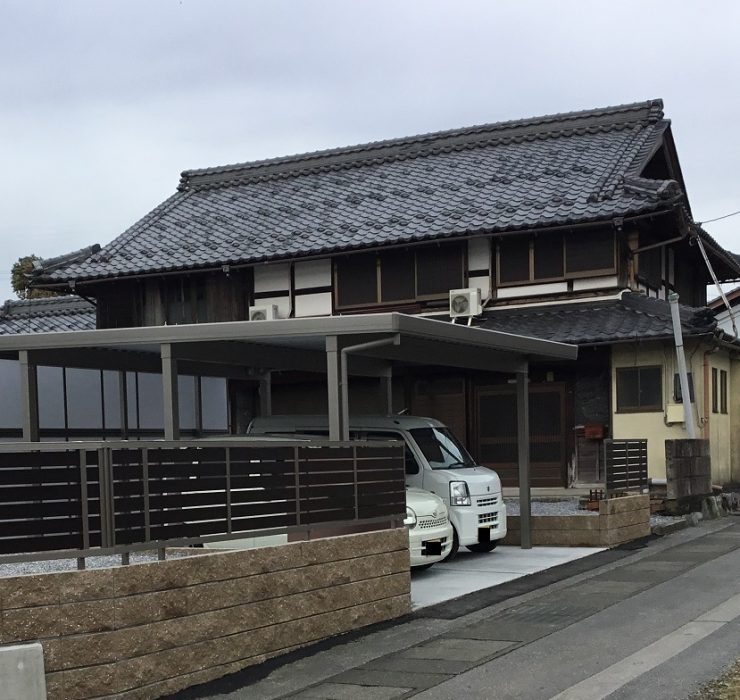 米原市H様邸　外構工事