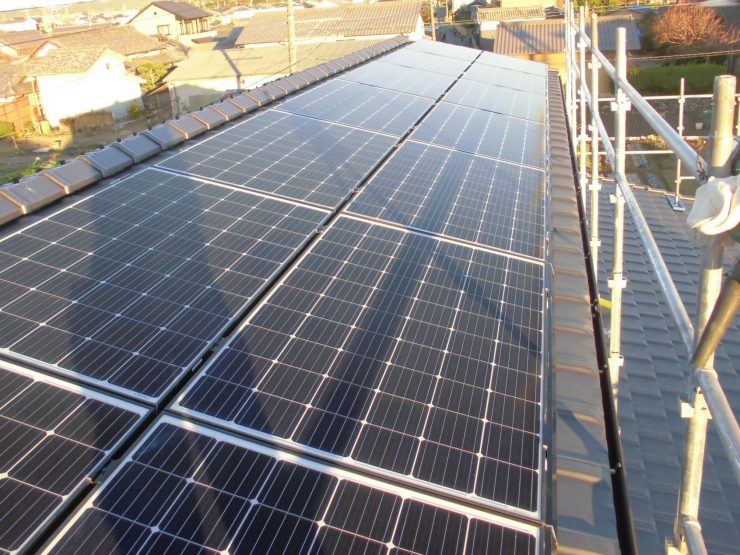 関市Ｋ様邸　太陽光発電設置工事