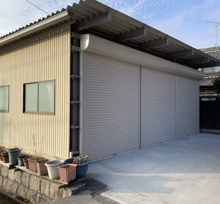 米原市S様邸　車庫改築工事