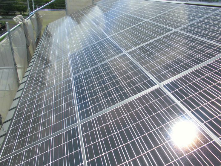 不破郡Ｉ様邸　太陽光発電設置工事