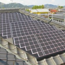 揖斐郡Ｋ様邸　太陽光発電設置工事