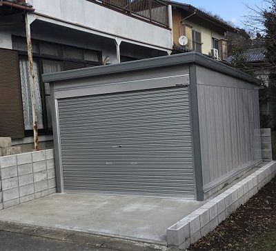 関ヶ原町M様邸 車庫新設工事