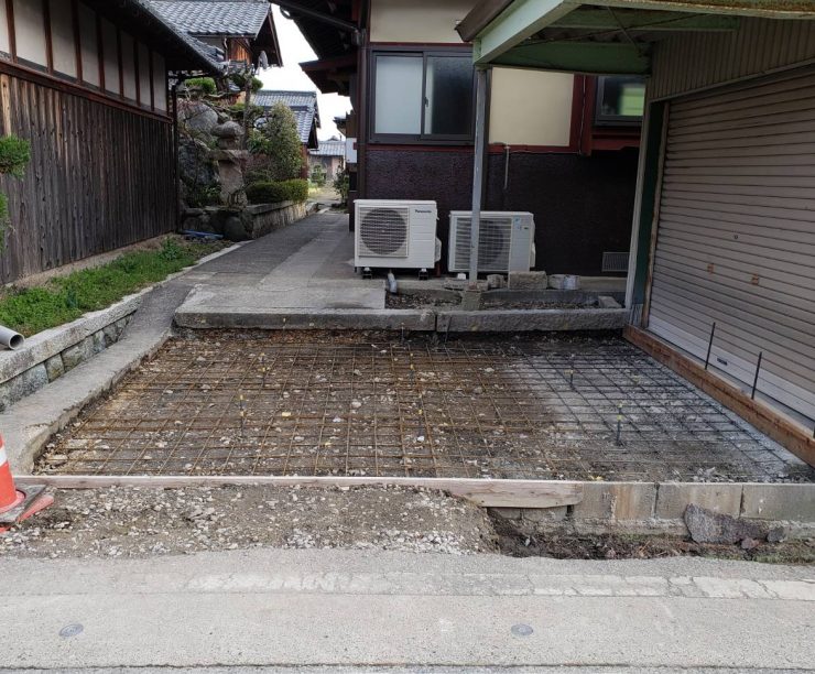 滋賀県長浜市N様邸　外構工事