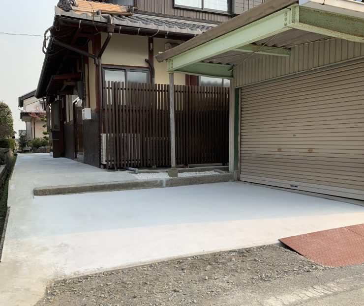 滋賀県長浜市N様邸　外構工事