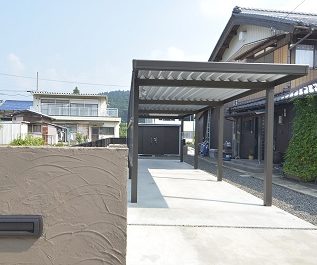 関ヶ原町Y様邸　外構工事